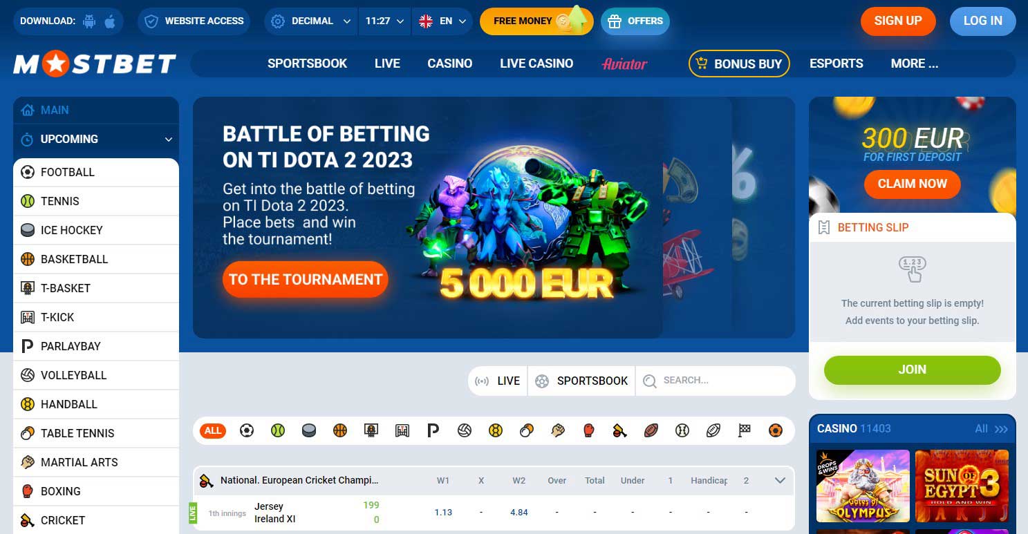 Mostbet-də qeydiyyat üçün bonus
